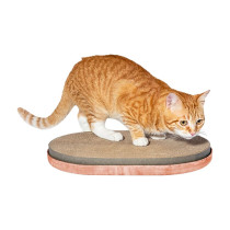 Zee.Cat Citrus Cat Scratcher Pad Made From 100 Percentage Recyclable Cardboard