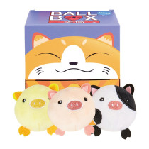 FOFOS Farm Animal Balls Assorted Display Box, 18 Pieces