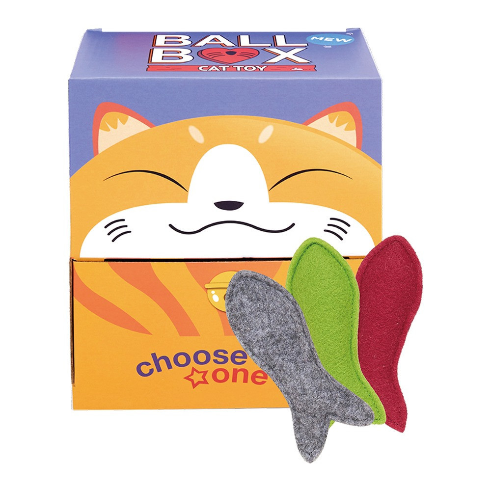 FOFOS Felt Fish Assorted Display Box, 24 Pieces