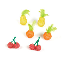 FOFOS Fruity Netting Ball Assorted Display Box, 24 Pieces