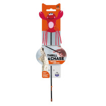 FOFOS Moving Lobster Cat Wand Cat Toy For Big Cats And Kittens, Red