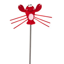 FOFOS Moving Lobster Cat Wand Cat Toy For Big Cats And Kittens, Red