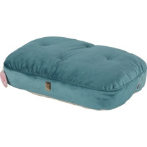 Zolux Cat Chambord Chesterfield Cushion, Peacock Green, 50 cm