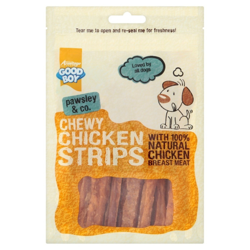 Armitage Good Boy Chewy Chicken Strips For Dogs, 100 Gram