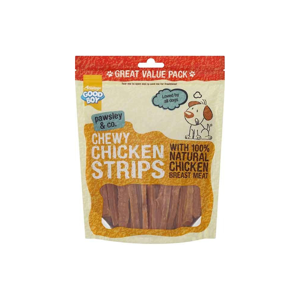 Armitage Good Boy Chewy Chicken Strips For Dogs, 350 Gram