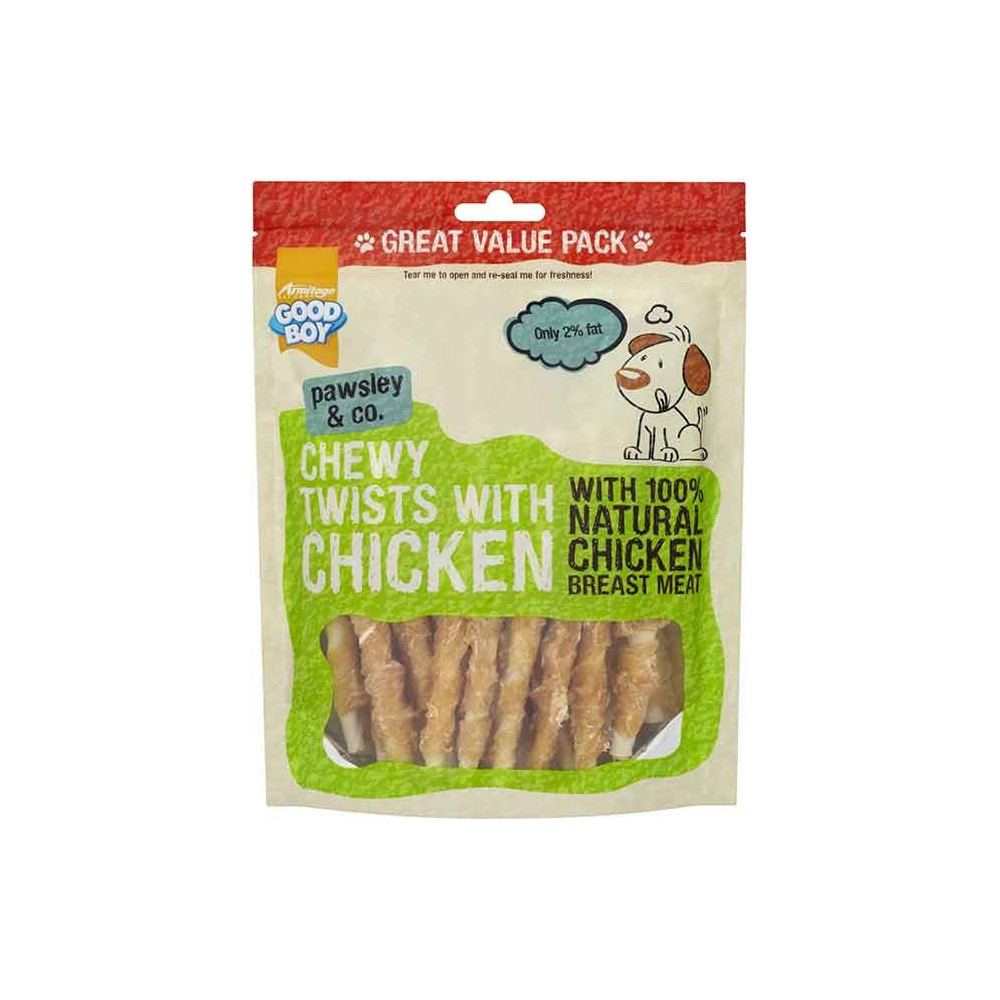 Armitage Good Boy Chewy Chicken Treat For Dogs, 320 Gram