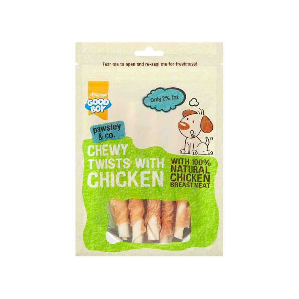 Armitage Good Boy Chewy Chicken Treat For Dogs, 90 Gram