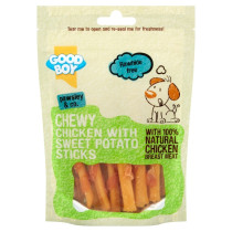 Armitage Good Boy Chewy Chicken With Sweet Potato Sticks, 90 Gram