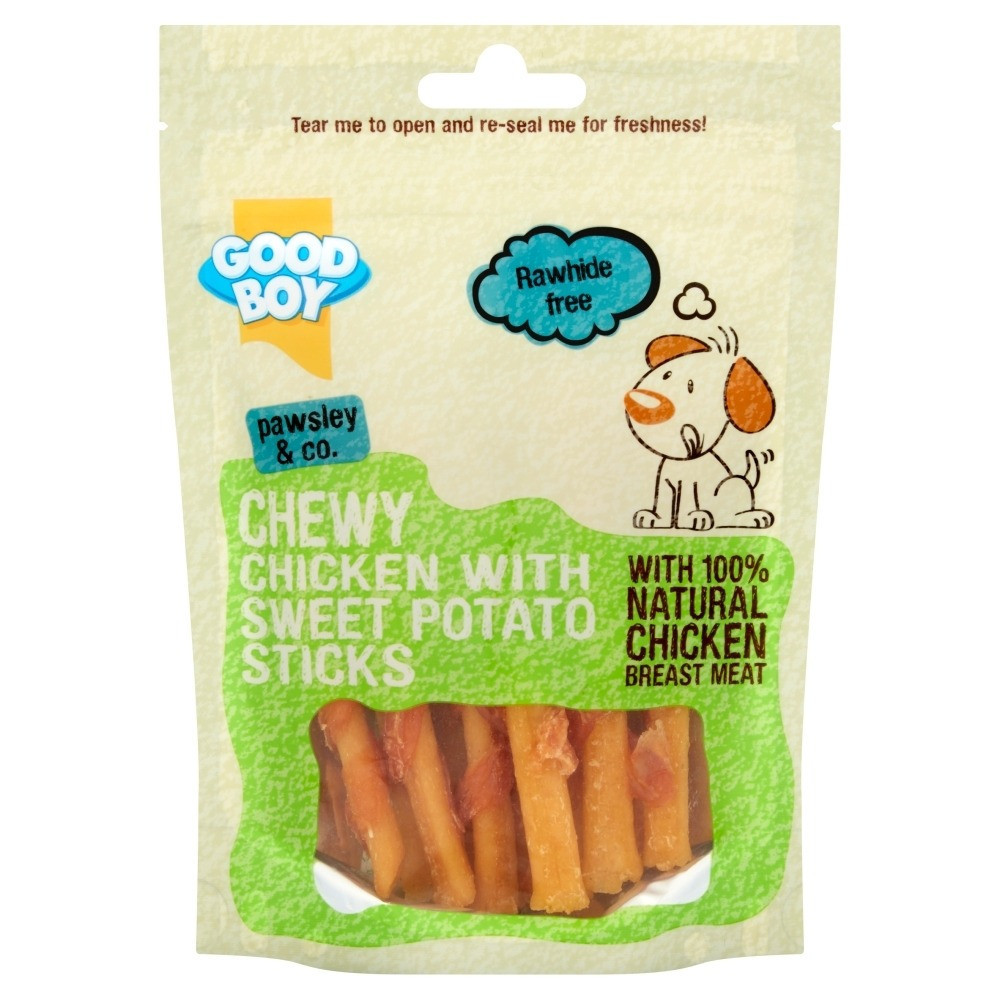 Armitage Good Boy Chewy Chicken With Sweet Potato Sticks, 90 Gram
