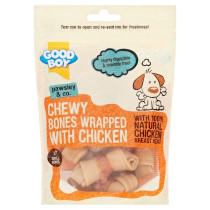 Armitage Good Boy Chewy Bones Wrapped With Natural Chicken, 7 Pieces