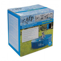 All For Paws Chill Out Splash And Fun Dog Pool, Medium, Blue