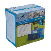 All For Paws Chill Out Splash And Fun Dog Pool, Small, Blue