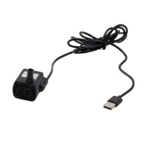 Catit Flower Fountain, Zeus Mini Fountain Replacement Pump, Black