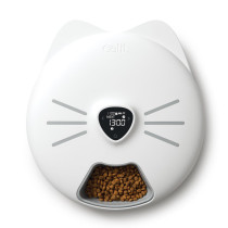 Catit Pixi Smart 6-Meal Feeder For Cats, White Colour