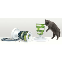 Catit Senses 2.0 Food Tree, Interactive Cat Toy, Green