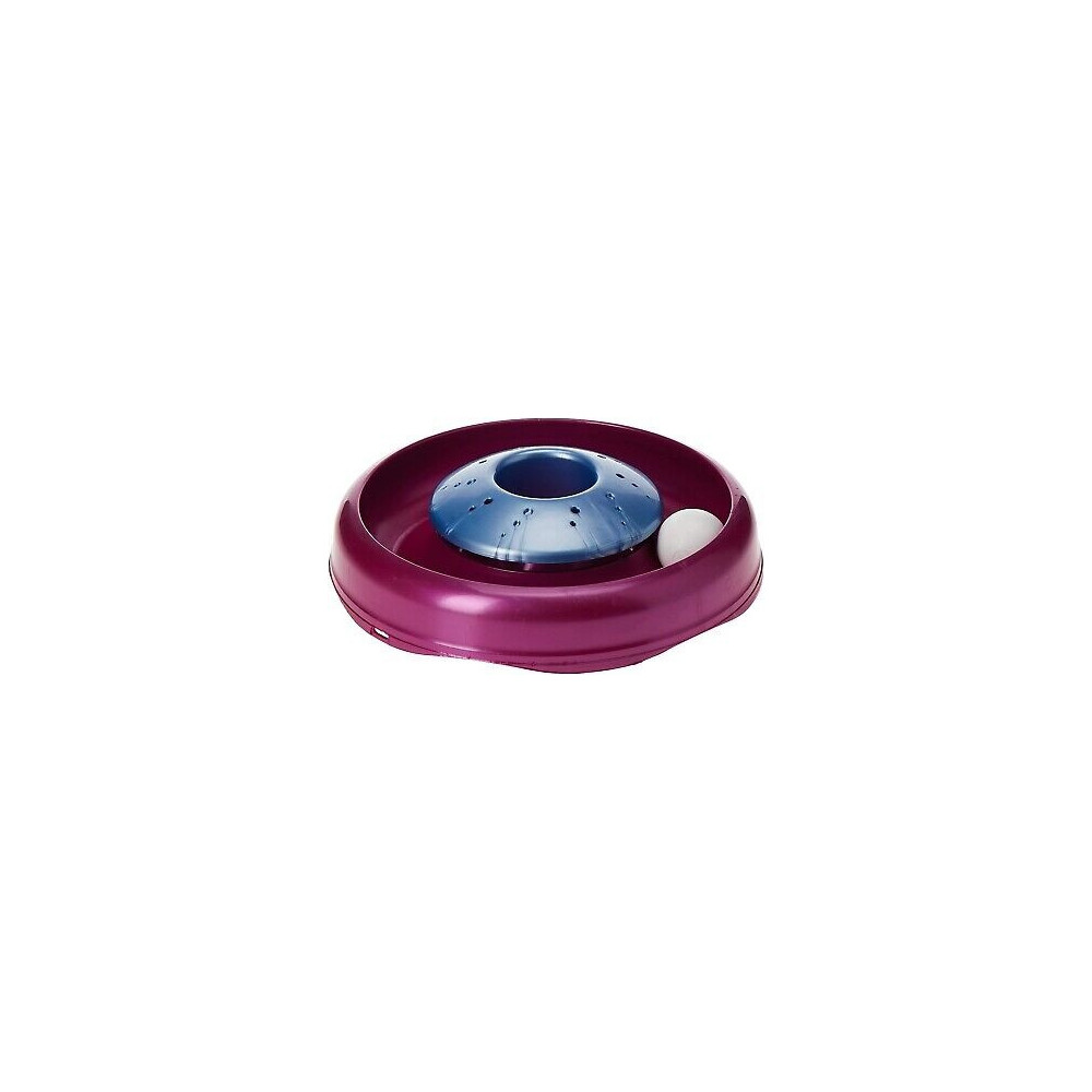 Bergan Catnip Cyclone Cat Toy, 15L x 17W x 17H, Pink/Blue