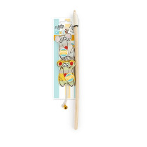 All For Paws Catoon, Curious Mice Wand Toy For Cat
