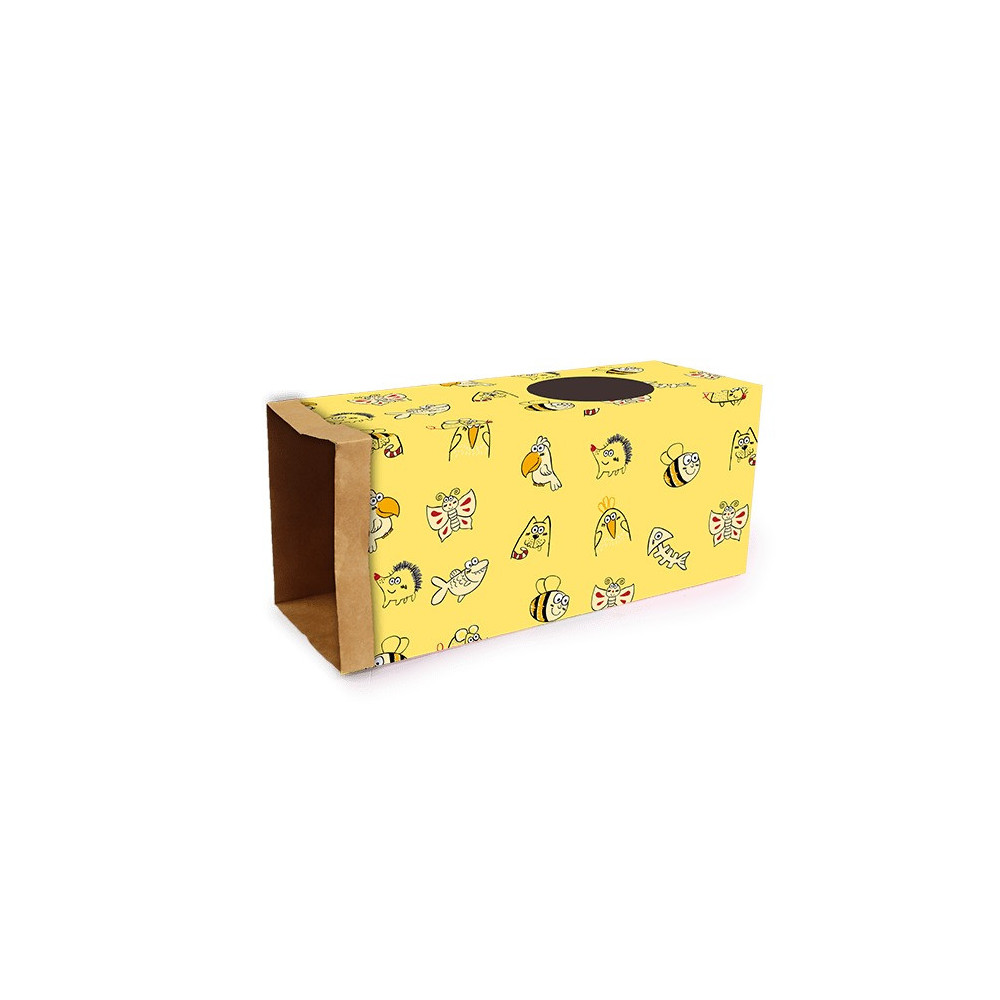 All For Paws Catoon, Kraft Paper Tunnel, Yellow Colour