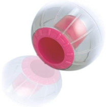 Kruuse Catrine Catmosphere Treat Ball, Clear/Pink, 95 Mm
