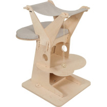 Zolux Cat Lodge 5 Fsc Tree, Durable And Sturdy, 90 Cm