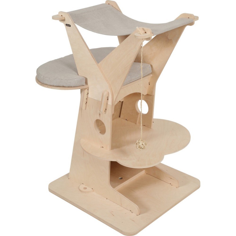 Zolux Cat Lodge 5 Fsc Tree, Durable And Sturdy, 90 Cm