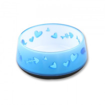 All For Paws Cat Love Bowl, High Quality And Durable Materials, Blue