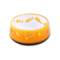 All For Paws Cat Love Bowl, High Quality And Durable Materials, Orange