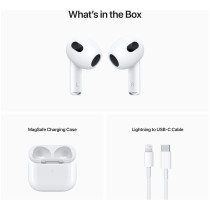 Apple AirPods 3rd Generation with MagSafe Charging Case, White MME73