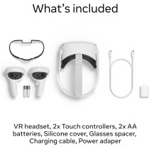 Meta Oculus Quest 2 Advanced all in one VR gaming 256 GB White