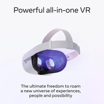 Meta Oculus Quest 2 Advanced all in one VR gaming 256 GB White