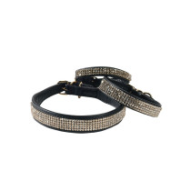 Bobby Crystal Princess Collar For Dogs, Black, 40 cm