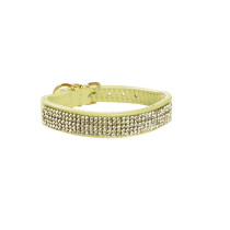 Bobby Crystal Princess Collar For Dogs, Green, 35 cm