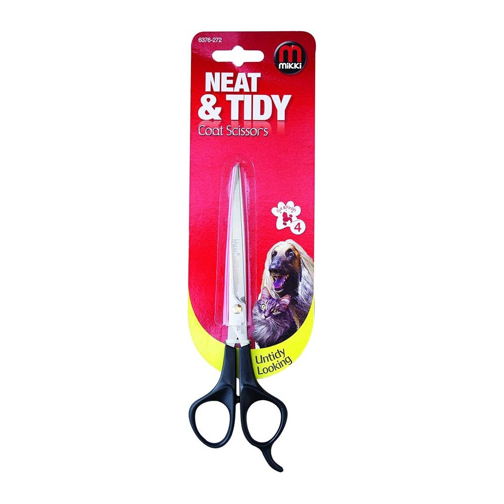 Mikki Dog And Cat Coat Grooming Scissors, For Large Coat