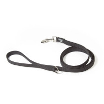 Julius-K9 216GM-1-8 Black And Gray Super Grip Leash With Handle And D-Ring, 20 Mm x 1.8 M