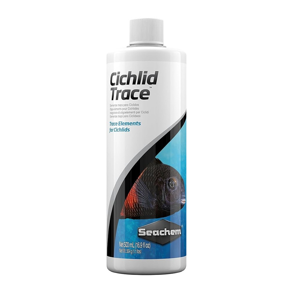 Seachem Cichlid Trace Elements Helps Enhance To Growth That Cichlids Need, 500Ml