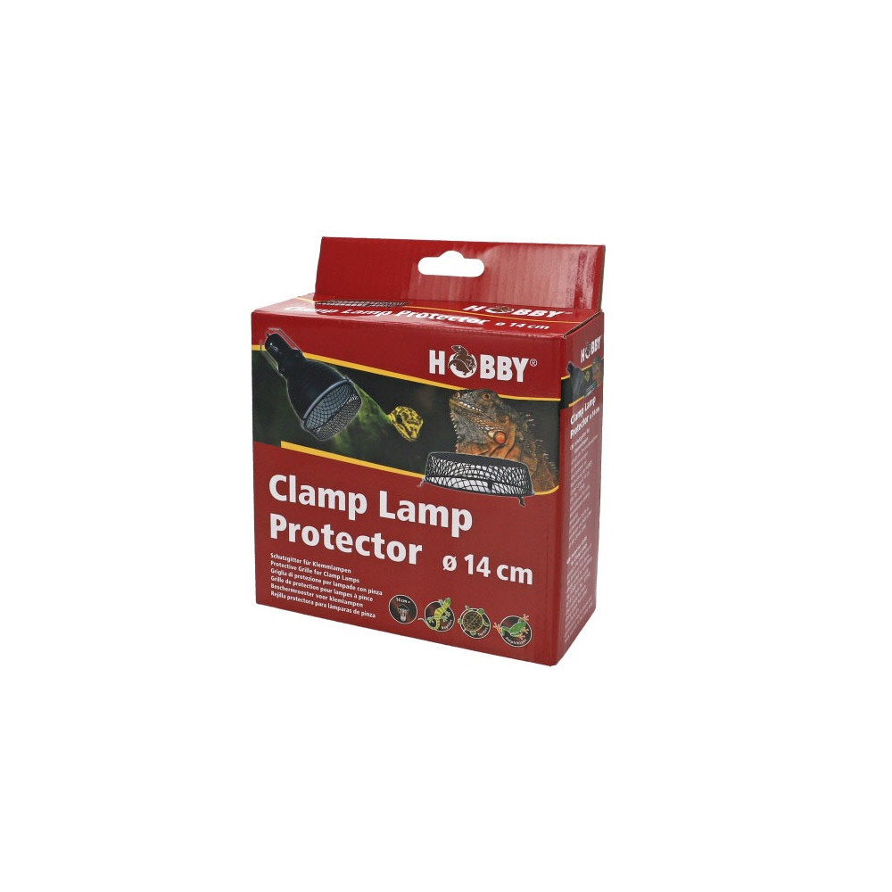 Hobby Terrarium Light, Clamp Lamp Protector, 14 Cm