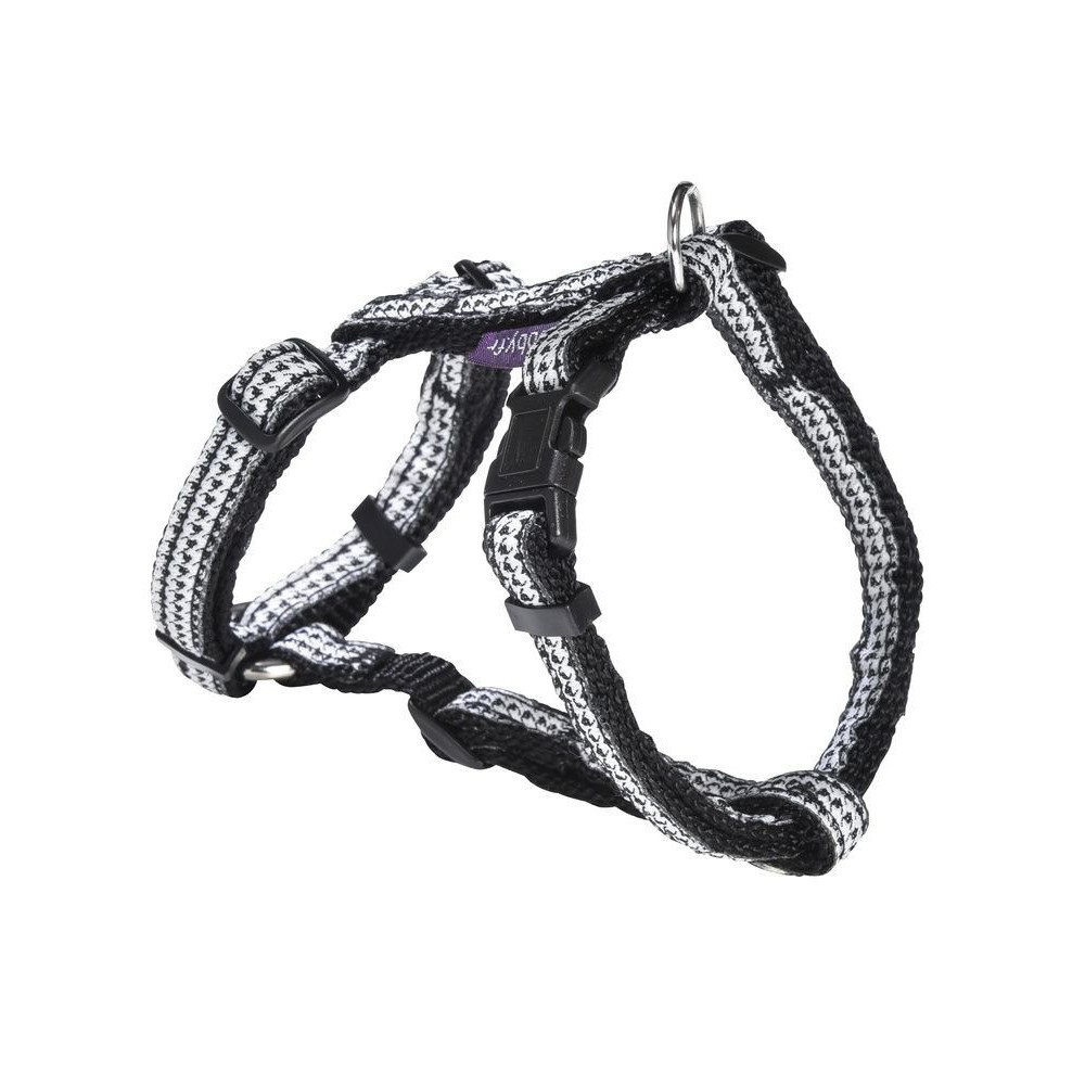 Bobby Classique Chic Harness, Black, Extra Small
