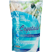 Clear Choice Silica Crystal Cat Litter, 3.8 Lites, 1.8 Kg, White