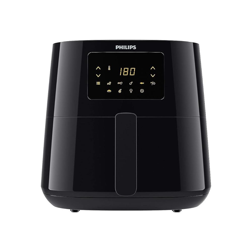 Philips Air fryer XL 2000W With LED Touch Screen Display 6.2L And Connected With HomeID App, Black, HD9270/91