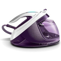 Philips 2700W Perfect Care Elite Plus Steam Generator Iron With 1.8L Detachable Water Tank, Purple, GC9660/36