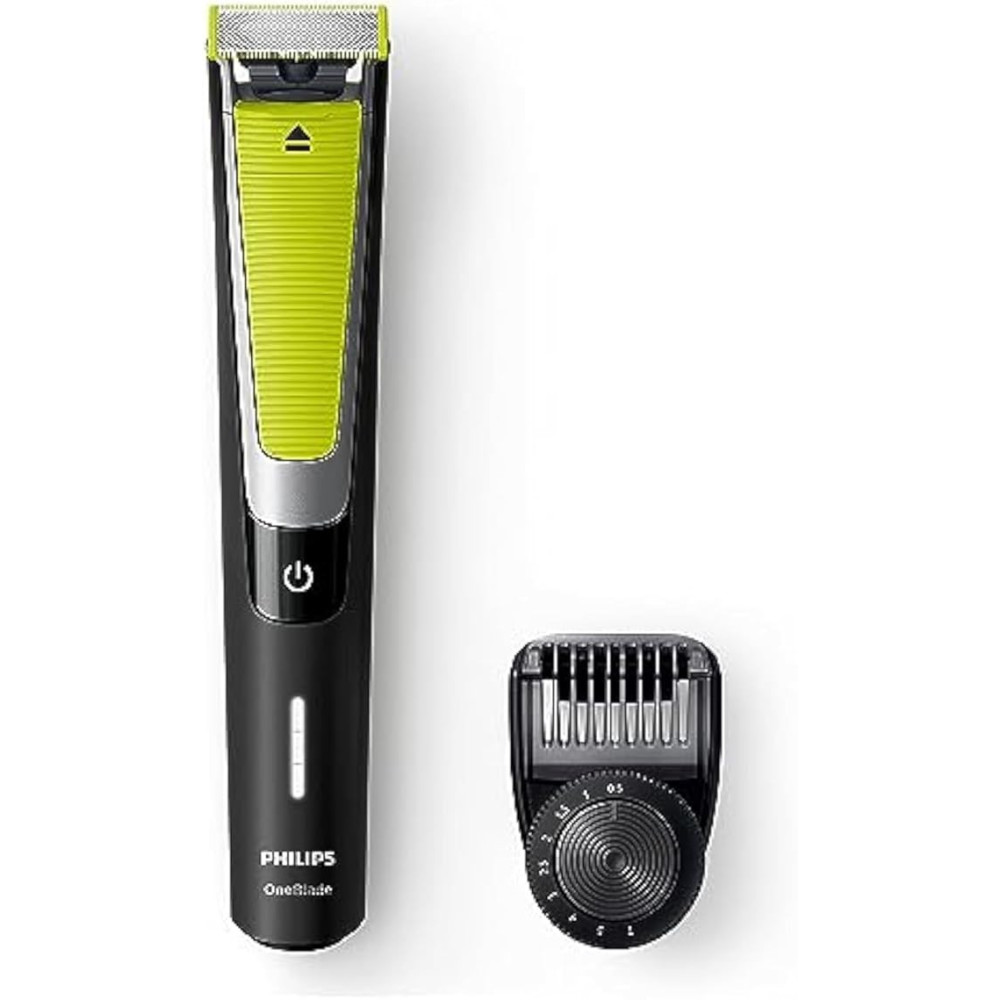Philips One blade Pro Shaver And Trimmer Rechargeable And Dual Sided Blade, Black, QP6505/23