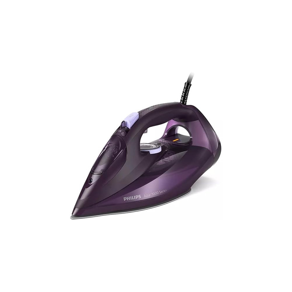 Philips 7000 Series HV Steam Iron 2800W With Steam Boost And Auto Off, Dark Purple, DST7051/36