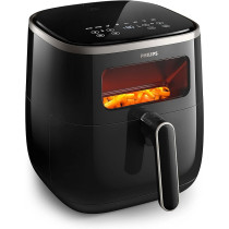 Philips 3000 Series XL Air Fryer With Digital Window, 5.6L Capacity And Rapid Air Technology, Black, HD9257/80