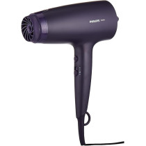Philips 3000 Series Hair Dryer 2100W With Powerful Drying And 1.8m Cord, Purple, BHD340/13
