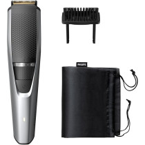 Philips Series 3000 Beard Trimmer With Titanium Blades, Grey, BT3222/13