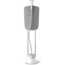 Philips EasyTouch Stand Steamer 1800W With 1.4L Water Tank And Easy Rinse Descaling, White, GC487/86