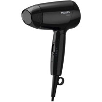 Philips 1200W Essential Care Hair Dryer With Thermoprotect And 3 Heat/Speed Settings, Black, BHC010/13