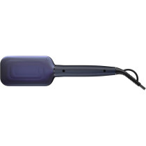 Philips Heated Straightening Brush With 3 Temperature Settings, Purple/Black, BHH885/03