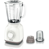 Philips 400W Daily Blender With Glass Jar With 105L Capacity, White, HR2106/01