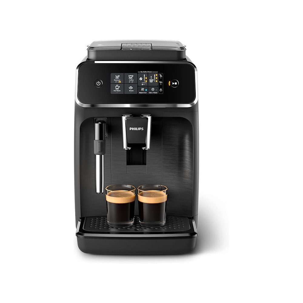 Philips Series 2200 Fully Automatic Espresso Machine 1500W With 1.8L Water Capacity And Screen Display, Black, EP2220/10